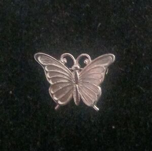 Sterling Silver Butterfly Brooch